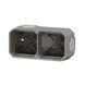 Коробка накладна 2-постова сіра IP55 Plexo Legrand 069672L 069672L фото 2