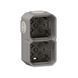 Коробка накладна 2-постова сіра IP55 Plexo Legrand 069672L 069672L фото 4