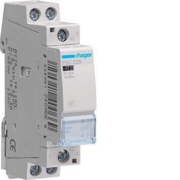 Контактор 25A, 2НВ, 230В, Hager ESC225 ESC225 фото