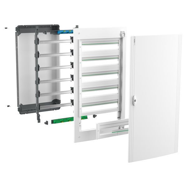 Щит 96 модулів врізний білі двері PrismaSeT XS Schneider Electric LVSXN424 LVSXN424 фото