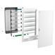 Щит 96 модулів врізний білі двері PrismaSeT XS Schneider Electric LVSXN424 LVSXN424 фото 3