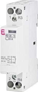 Контактор модульний RD 20-11 24V AC/DC ETI 2464007 2464007 фото