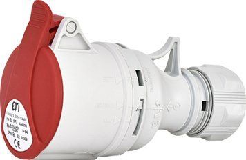 Розетка кабельная ES-1653 16A, 400V, 3P+N+PE IP44 ETI 4482002 4482002 фото