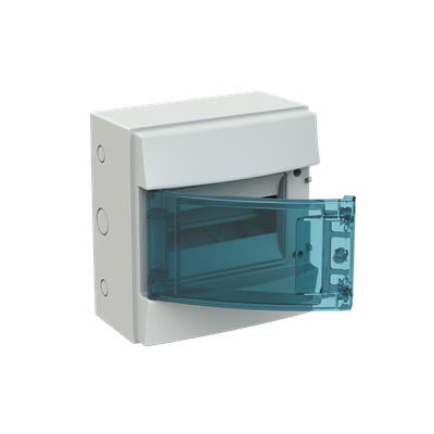 Щит Mistral IP65 зовнішній 8 модулів прозорі двері ABB 1SLM006501A1201 1SLM006501A1201 фото