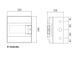 Щит Mistral IP65 зовнішній 8 модулів прозорі двері ABB 1SLM006501A1201 1SLM006501A1201 фото 5