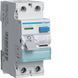 Устройство защитного отключения 2 полюса 25A 10mA тип A 6kA Hager CCA225D CCA225D фото 1