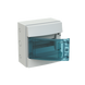 Щит Mistral IP65 зовнішній 8 модулів прозорі двері ABB 1SLM006501A1201 1SLM006501A1201 фото 3