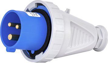 Вилка кабельна EVH-1632 16A, 230V, 2P+PE IP67 ETI 4482024 4482024 фото