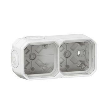 Коробка накладная 2-постовая белая IP55 Plexo Legrand 069690L 069690L фото
