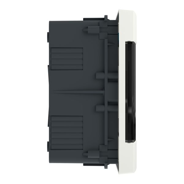 Щит Easy9 EU 8 модулів врізний димчасті двері Schneider Electric EZ9EUA108 EZ9EUA108 фото