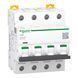 Автоматический выключатель Acti9 iC60N 4 полюса 25А C 6kA Schneider Electric A9F79425 A9F79425 фото 1