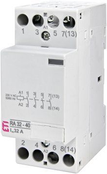 Контактор модульний RA 32-40 230V AC ETI 2464076 2464076 фото