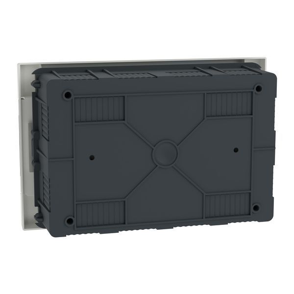 Щит Easy9 EU 18 модулів врізний димчасті двері Schneider Electric EZ9EUA118 EZ9EUA118 фото