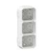Коробка накладная 3-постовая белая IP55 Plexo Legrand 069688L 069688L фото 4