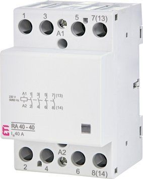 Контактор модульний RA 40-40 230V AC ETI 2464095 2464095 фото