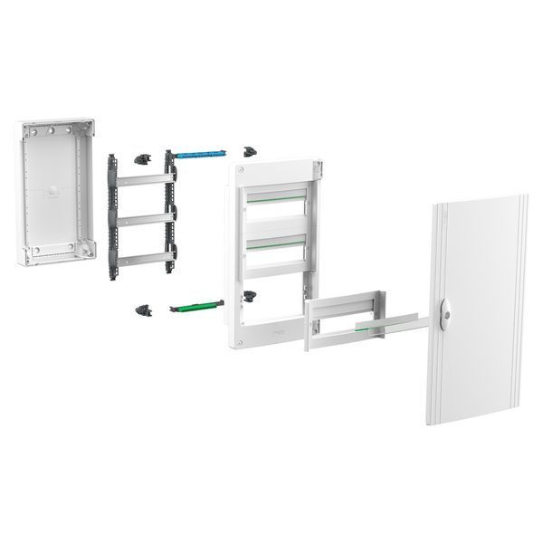 Щит 39 модулів навісний білі двері PrismaSeT XS Schneider Electric LVSXQ313 LVSXQ313 фото