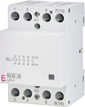 Контактор модульний RA 63-40 230V AC ETI 2464096 2464096 фото
