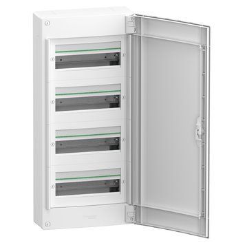 Щит 52 модулі навісний білі двері PrismaSeT XS Schneider Electric LVSXQ413 LVSXQ413 фото