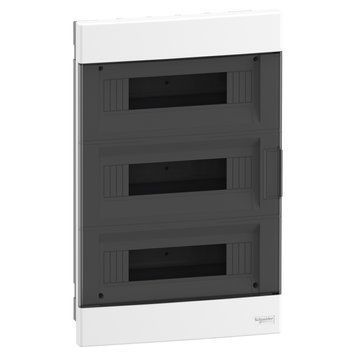Щит Easy9 EU 36 модулів врізний димчасті двері Schneider Electric EZ9EUA312 EZ9EUA312 фото