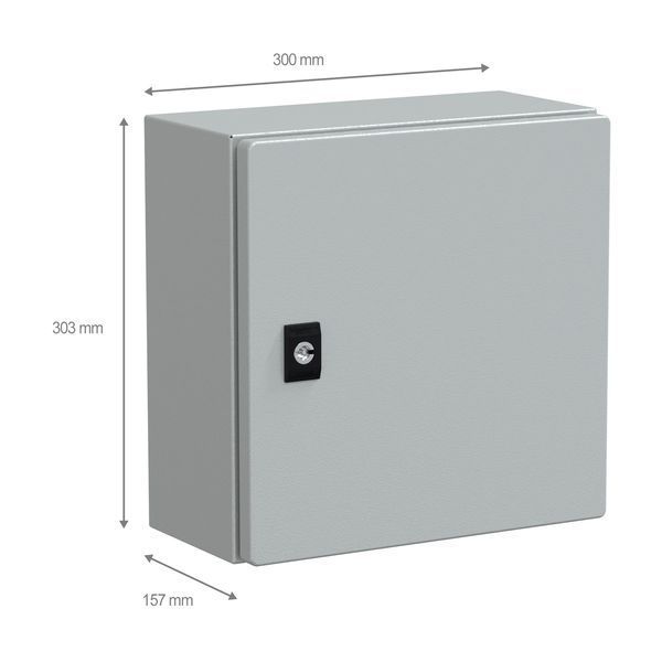Шафа навісна CRN IP66 300Х300Х150 Schneider Electric NSYCRN33150P NSYCRN33150P фото