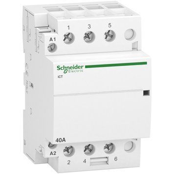 Контактор Acti9 iCT 40A 3NO 220/240В ~ 50Гц Schneider Electric A9C20843 A9C20843 фото