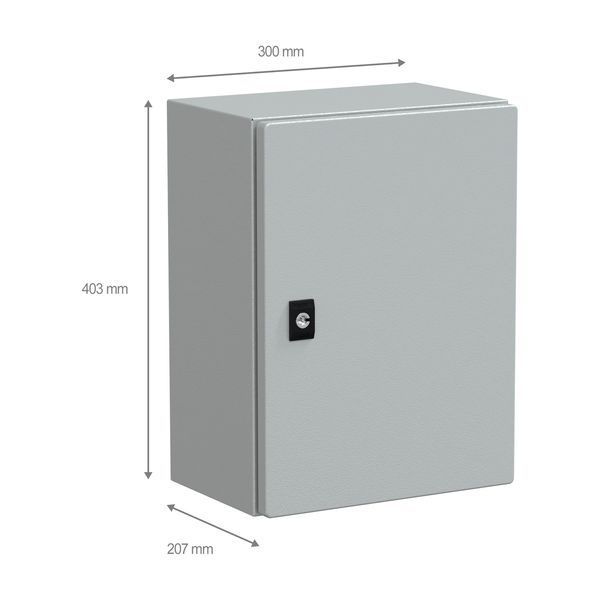 Шафа навісна CRN IP66 400Х300Х200 Schneider Electric NSYCRN43200P NSYCRN43200P фото