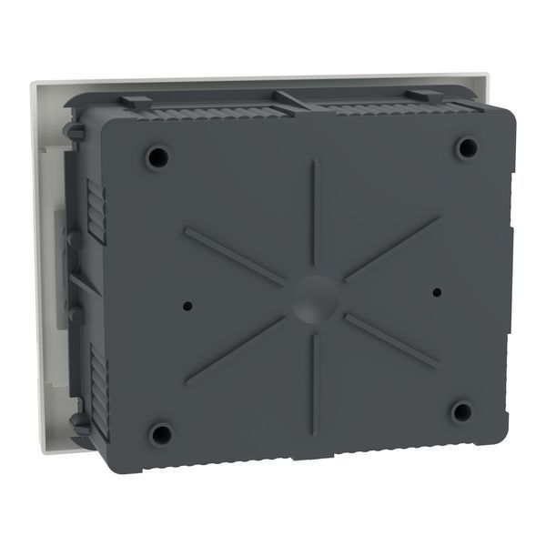 Щит Easy9 EU 8 модулів врізний білі двері Schneider Electric EZ9EUB108 EZ9EUB108 фото