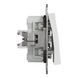 Вимикач для жалюзі без рамки білий Asfora Schneider Electric EPH1370121 EPH1370121 фото 3