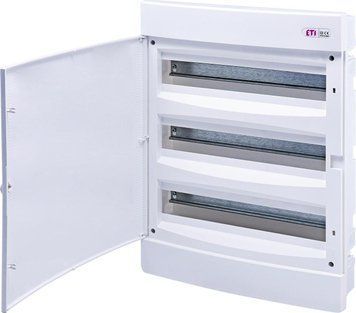 Щит 54 модуля ECM3x18PO встраиваемый белая дверь ETI 1101048 1101048 фото