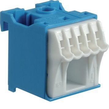 KN06N QuickConnect N-клема 1x16мм&sup2;+5x4мм&sup2; Hager KN06N фото