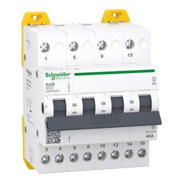Перемикач 3-х позиційний iSSW Acti9, 4P 40A 415В Schneider Electric A9SCO440 A9SCO440 фото