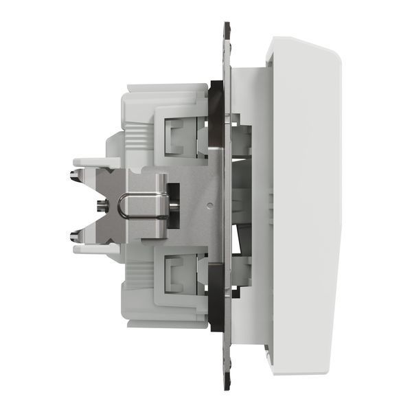 Вимикач картковий механічний без рамки білий Asfora Schneider Electric EPH6270121 EPH6270121 фото