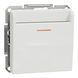 Вимикач картковий механічний без рамки білий Asfora Schneider Electric EPH6270121 EPH6270121 фото 1