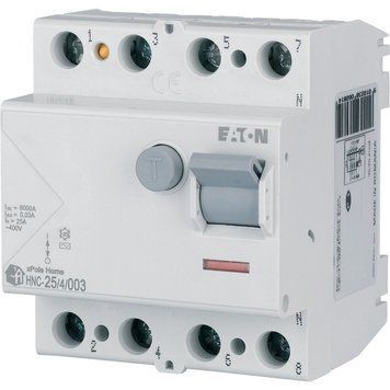 ПЗВ Eaton 4 полюси 25A 30mA тип AC 6kA HNC-25/4/003 194693 194693 фото