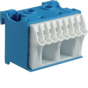 KN10N QuickConnect N-клема 2x16мм&sup2;+8x4мм&sup2; Hager KN10N фото