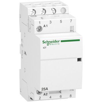 Контактор Acti9 iCT 25A 3NO 220/240В ~ 50Гц Schneider Electric A9C20833 A9C20833 фото