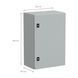 Шафа навісна CRN IP66 600Х400Х250 Schneider Electric NSYCRN64250P NSYCRN64250P фото 2
