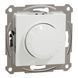 Поворотний LED-димер тип RC 3-370 Вт без рамки білий Asfora Schneider Electric EPH6870121 EPH6870121 фото 1