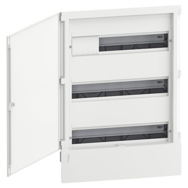 Щит Resi9 MP 54 модулі врізний білі двері Schneider Electric MIP22318 MIP22318 фото