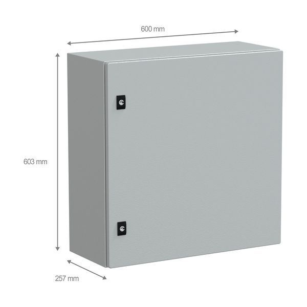 Шафа навісна CRN IP66 600Х600Х250 Schneider Electric NSYCRN66250P NSYCRN66250P фото