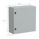 Шафа навісна CRN IP66 600Х600Х250 Schneider Electric NSYCRN66250P NSYCRN66250P фото 2