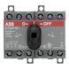 OT25F3C Переключатель нагрузки I-0-II, 3 полюса 25А, ABB 1SCA104863R1001 1SCA104863R1001 фото 1
