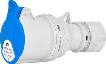 Розетка кабельная ES-3232 32A, 230V, 2P+PE IP44 ETI 4482003 4482003 фото