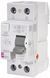 Реле дифференциальное УЗО 2р EFI6-P2 A 80/0.03 тип A (6kA) ETI 2061264 2061264 фото 1