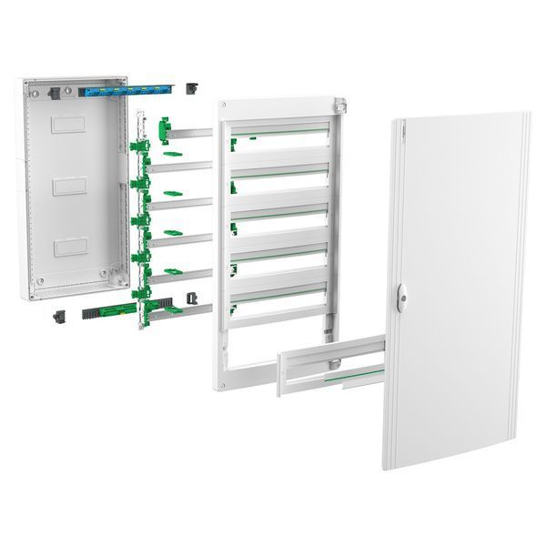 Щит 48 модулей навесной белая дверь PrismaSeT XS Schneider Electric LVSXQ224 LVSXQ224 фото