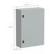 Шафа навісна CRN IP66 700Х500Х200 Schneider Electric NSYCRN75200P NSYCRN75200P фото 2
