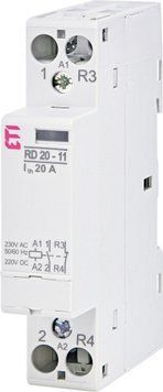 Контактор модульний RD 20-11 230V AC/DC ETI 2464006 2464006 фото