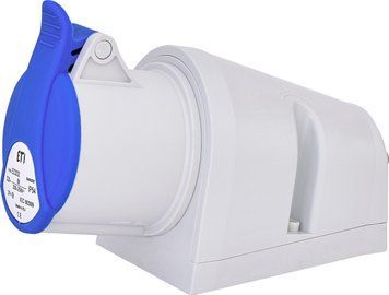 Розетка настінна EZ-3232 32A, 230V, 2P+PE IP44 ETI 4482037 4482037 фото