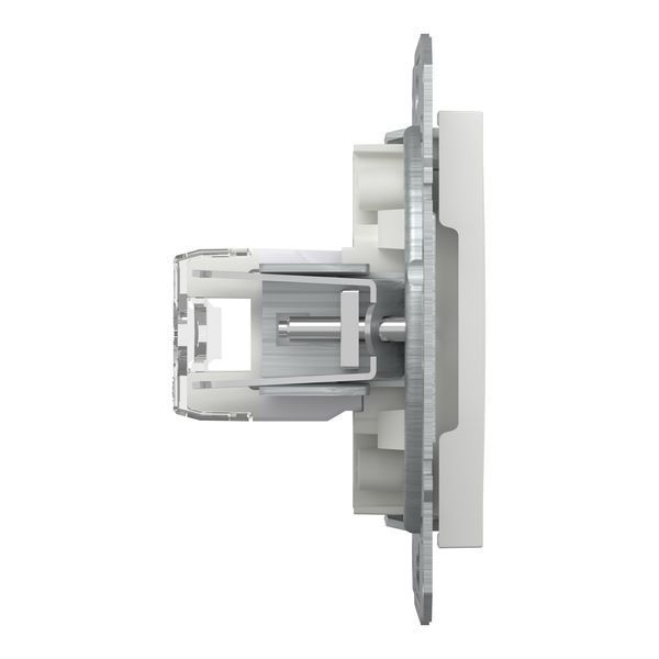 Розетка RJ45 Cat 6 UTP без рамки біла Asfora Schneider Electric EPH4770121 EPH4770121 фото