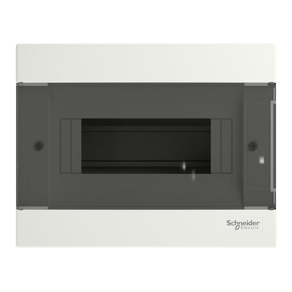 Щит Easy9 EU 8 модулів навісний димчасті двері Schneider Electric EZ9EUC108 EZ9EUC108 фото